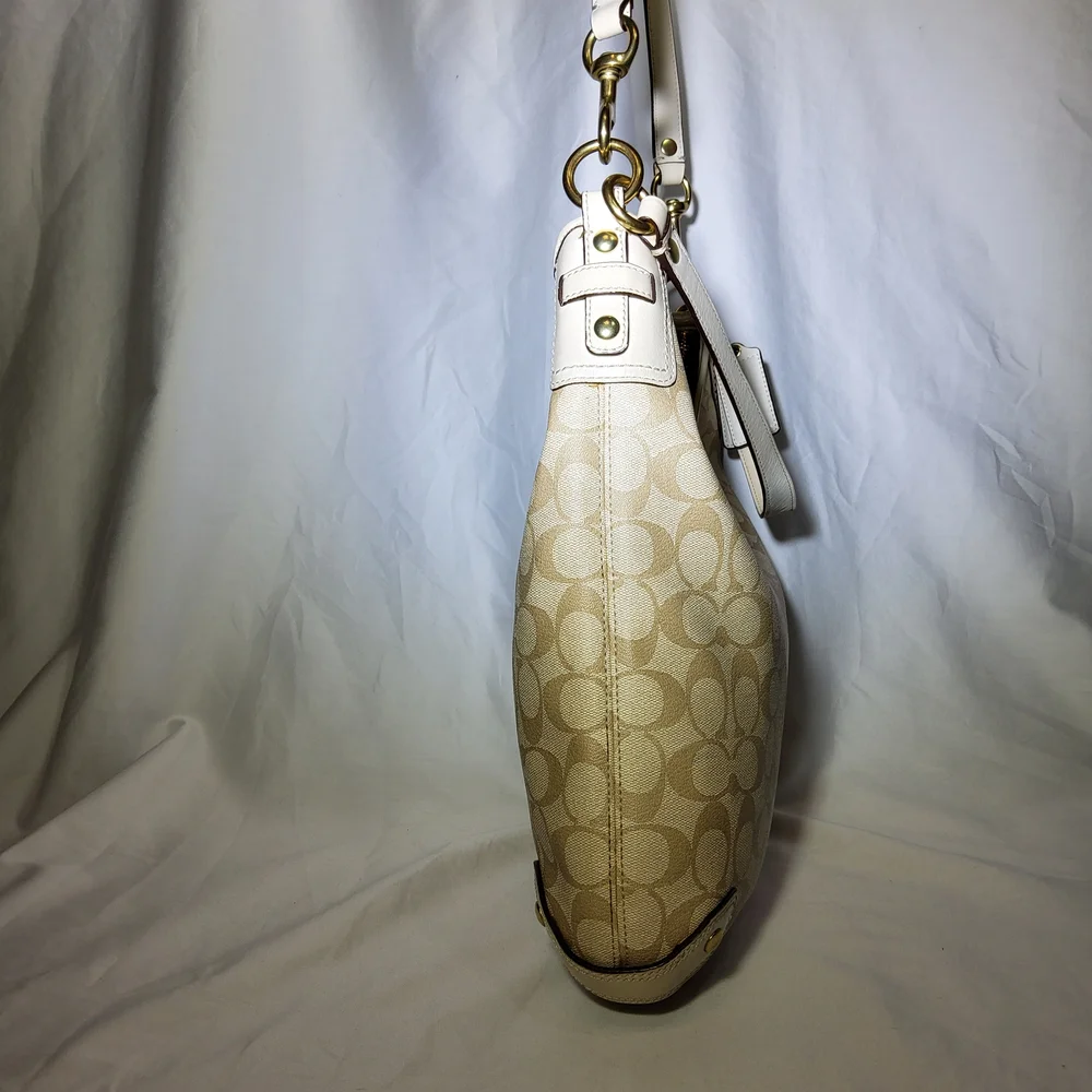 Coach Beige‎ and Pink Women's Bag